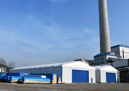 EREN ENERJİ | Zonguldak | T-Line Serisi Yüksek Kapasiteli Depo Çadırı